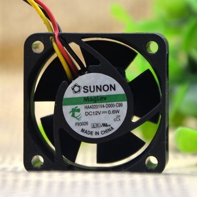 SUNON HA40201V4-D000-C99 4020 4 cm 12 V 0,6 W Lüfter KOSTENLOSER VERSAND
