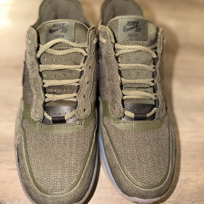Nike SB Zoom P-Rod Green Skateboarding Shoes, US 10, Medium (D)