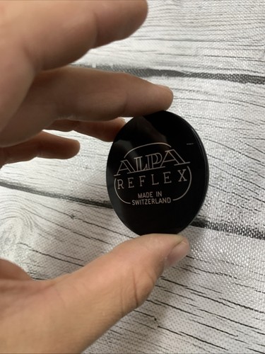 Alpa Reflex Camera Metal Silver Genuine Body Cap Only BLACK - Picture 3 of 7