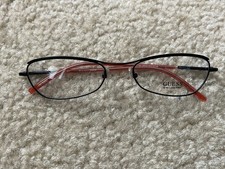 Guess GU1144 SBLK Black/Red 53-18-135 Eyeglasses Frames