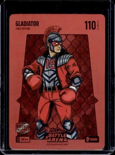2026 Bo Jackson Battle Arena Gladiator Roman Anthony Red Battlefoil RC #RBF-89!