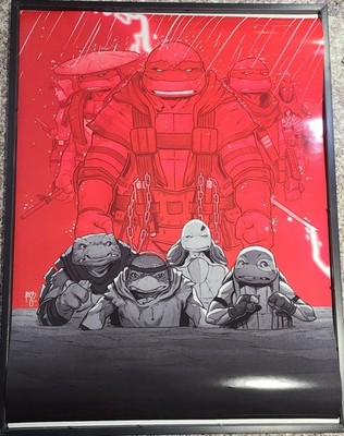 18x24 Glossy Ben Bishop The Last Ronin 2 Re-Evolution Print TMNT Ninja Turtles