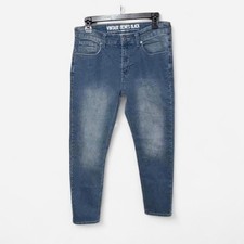 Unbranded Men's Blue and Navy Jeans