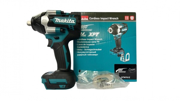 Makita Akku-Schlagschrauber DTW701Z 1/2 Solo 18V Ohne Akku Und LadegeräT-image