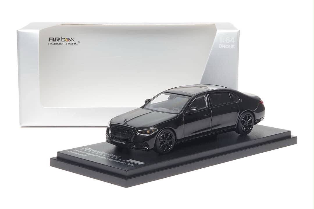1:64 Ar Box Diecast Mercedes Maybach S-Class Night Series 2023