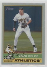2025 Topps Heritage Chrome Refractor Zack Gelof #170 0o6v
