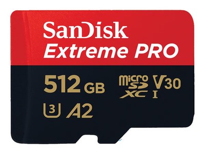 SanDisk Extreme Pro 512 GB microSDXC UHS-I Speicherkarte bis 200 MB/s