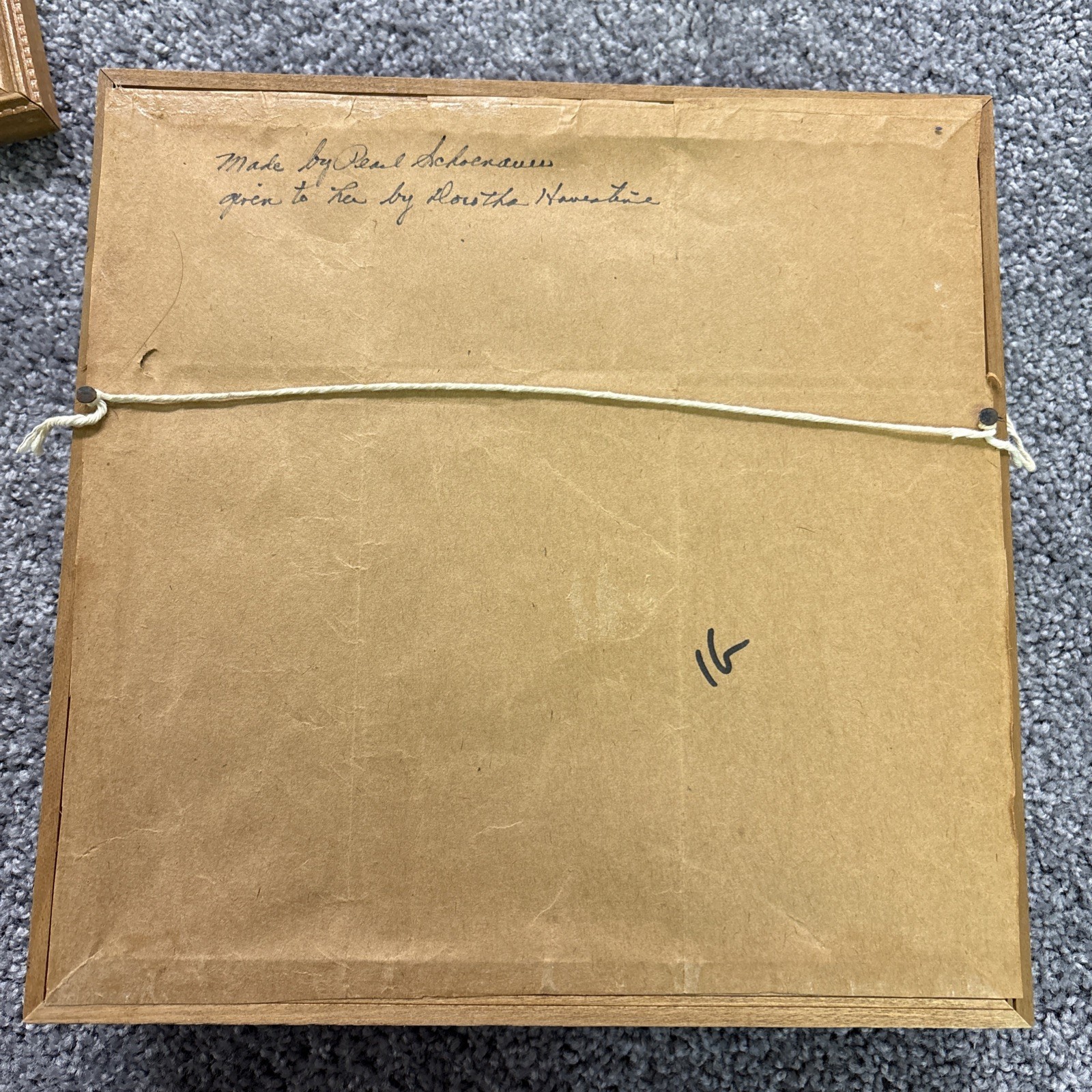 Four Season Needlepoint 11” Framed Pictures Winter Spring Summer Fall Signed