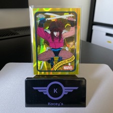 2025 Topps Chrome Marvel - Typhoid Mary #123 Yellow Lava Refractor
