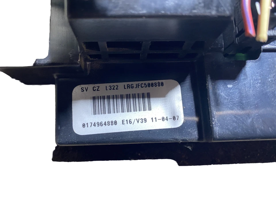 2007 LAND ROVER RANGE ROVER 3.6 TDV8 VOGUE CLIMATE CONTROL PANEL LRGJFC500880 - Image 2 of 2