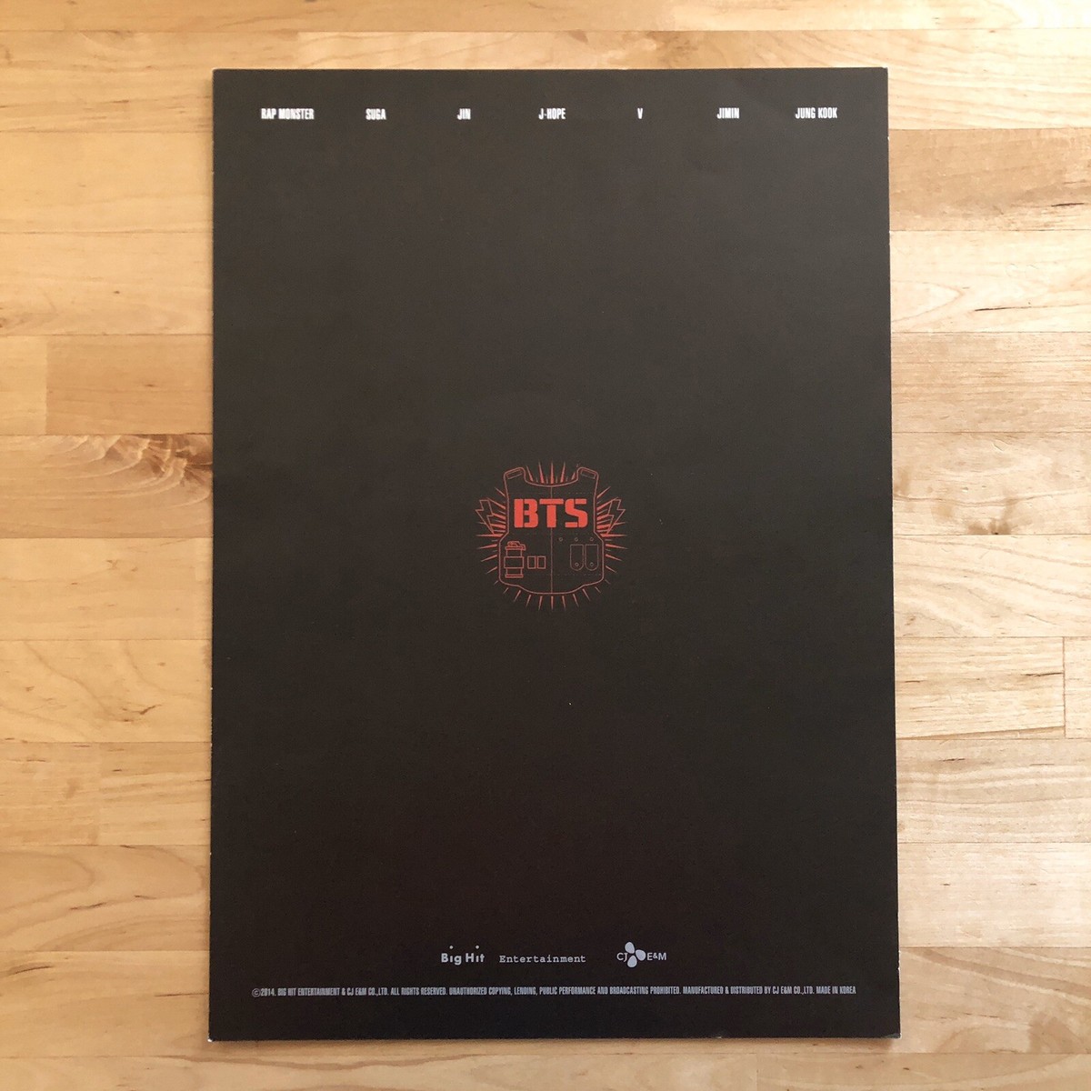 OFFICIAL 2014 BTS LIVE TRILOGY EPISODE II THE RED BULLET V