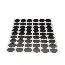 54Pcs/sheet Self-adhesive Screw Covers Caps Hole Stickers Furniture PVC 21mm E