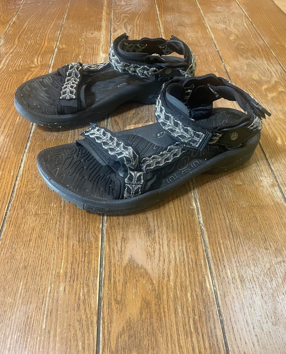Teva Mens Sandals Black Gray Size 10 Adjustable Straps Teva Hurricane Terra Dactyl Sandal - Men main image 3
