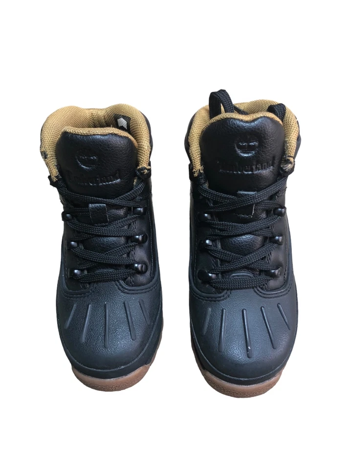 Timberland Euro Hiker Shell Toe Black Work Boots Toddler Boys (Size: 11) - Image 2 of 4