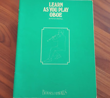 Hautbois la méthode verte - Learn as you play oboe - Peter Wastall - 1983