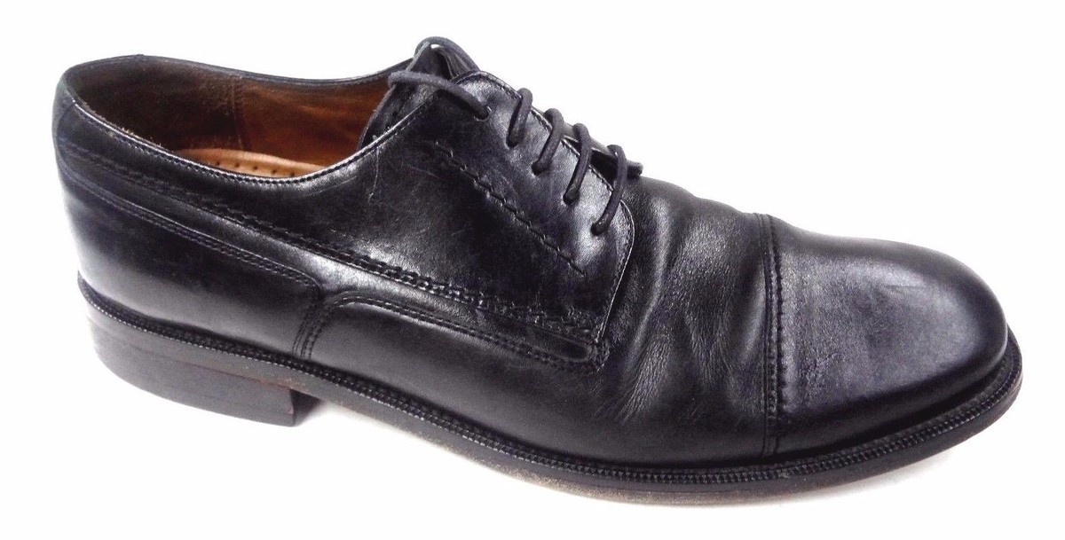 BOSTONIAN METRO FLEX CAP TOE OXFORD CALF LEATHER BLACK SHOES  display picture 1