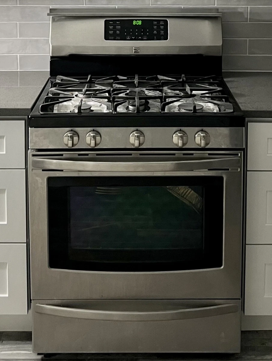 Kenmore Gas Oven Range Stove - 5 Burners