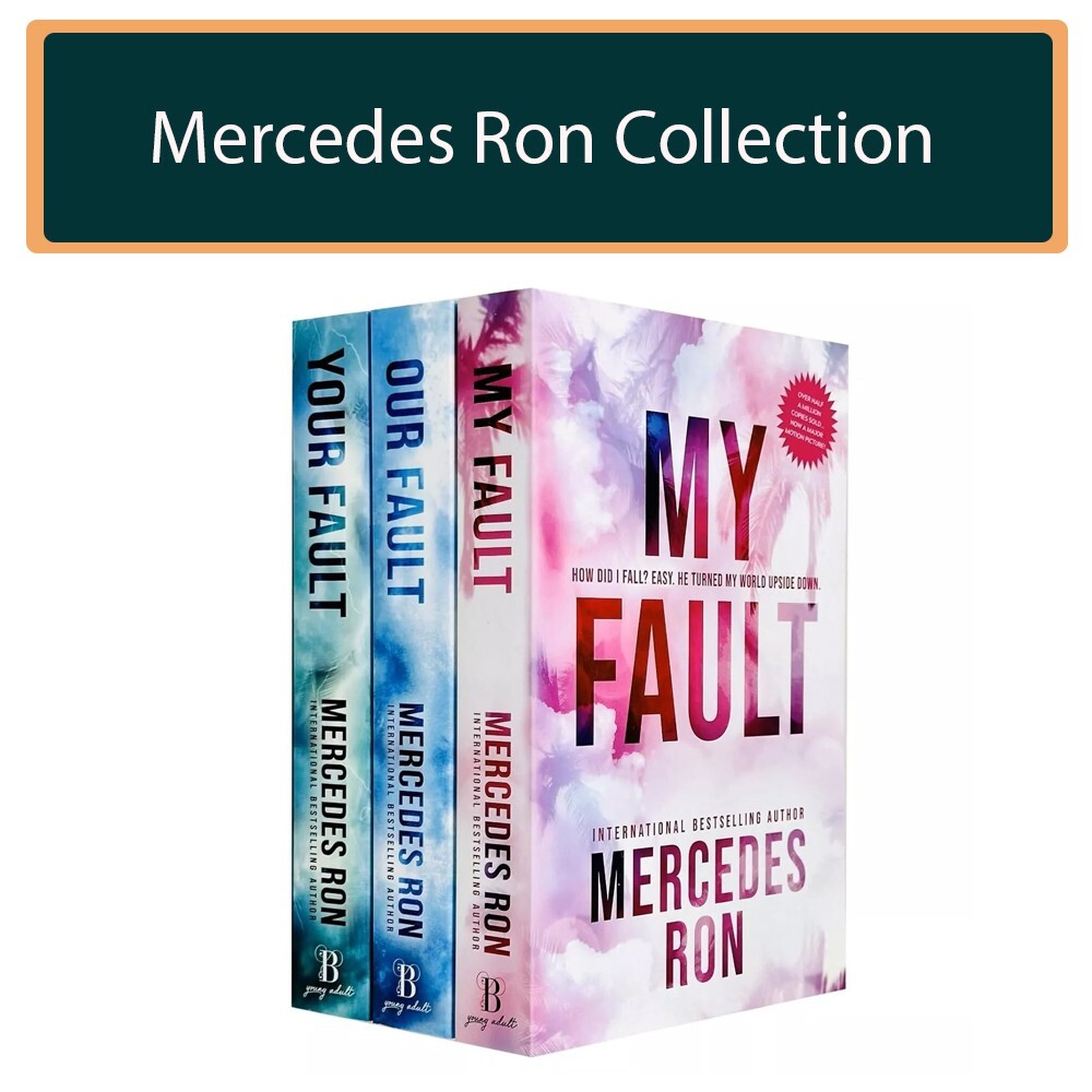 Culpable Series 3 Books Collection Set by Mercedes Ron Your Fault, My Fault