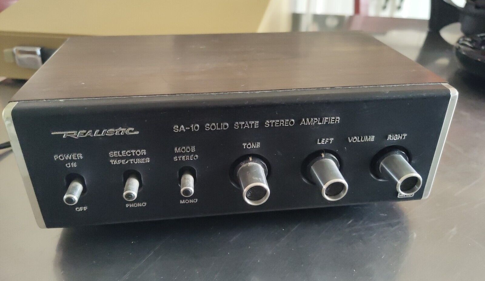 Vintage Realistic SA-10 Solid State Stereo Amplifier Radio Shack Excellent!