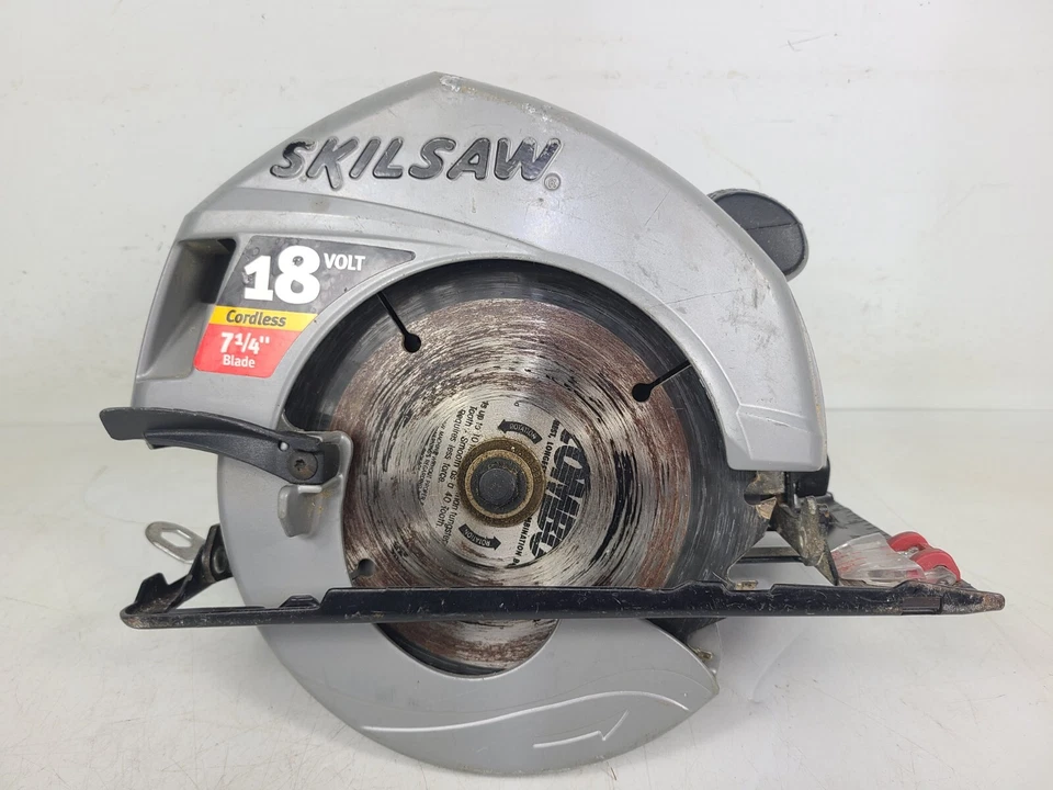 Sierra circular inalámbrica SKIL 5850 18 voltios 7 1/4" SKILSAW (PROBADA) Foto 2 de 4