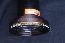 Golden Navitar 38mm f/2.8 Projection Lens. Very Wide with Perspective Control.