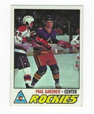 1977-78 TOPPS PAUL GARDNER #24 COLORADO ROCKIES