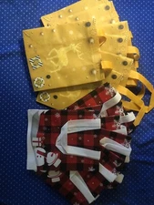 reusable christmas shopping bags bulk