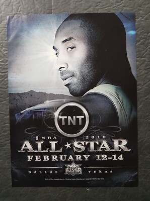 Kobe Bryant NBA 2010 All Star Game Promo Print Advertisement Vintage