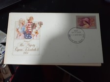 australia first day cover 1984 queen elizabeth birthday ingleburn postmark