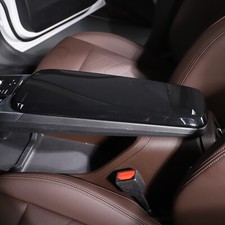 Glänzend schwarz Armlehne Abdeckung Mittelkonsole Pad Für BMW X1 U11 2023-24