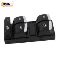 Chrom SCHALTER-EINHEIT Elektrische Fensterheber FüR Audi A3 8P A6 4F C6 Q7 4L