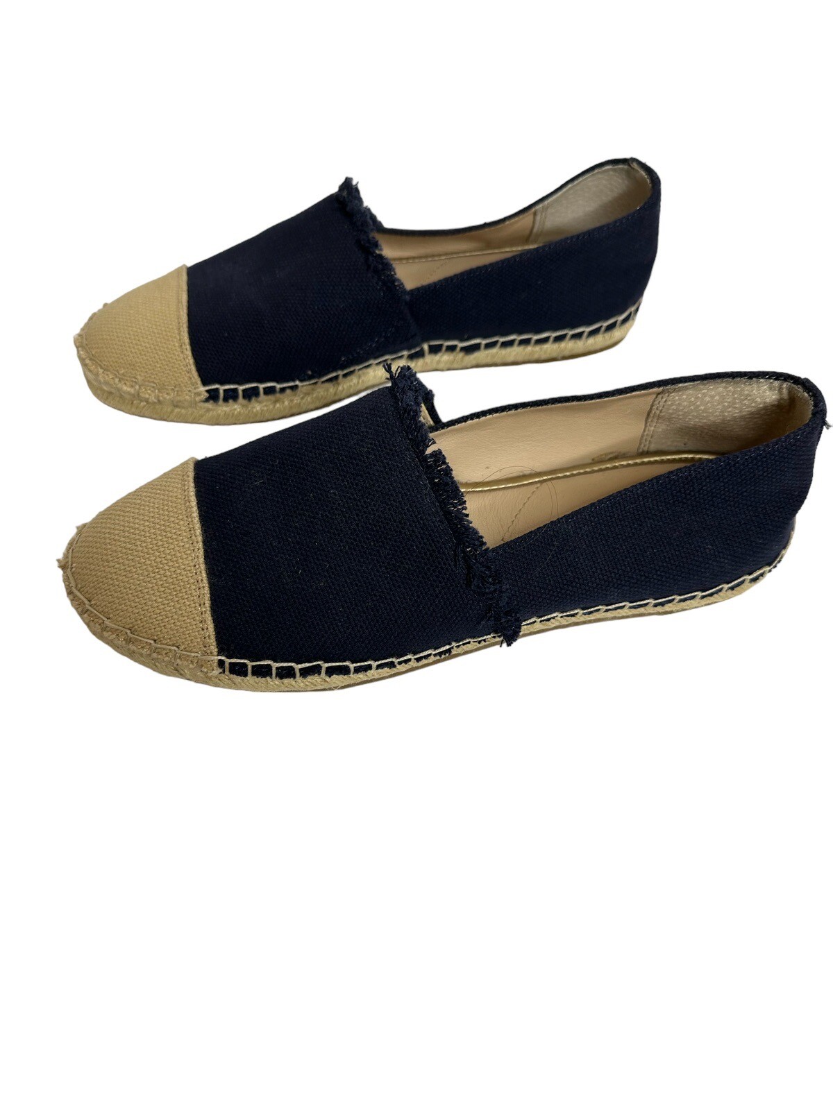 J McLaughlin Womens Redding Solid Canvas Espadril… - image 5