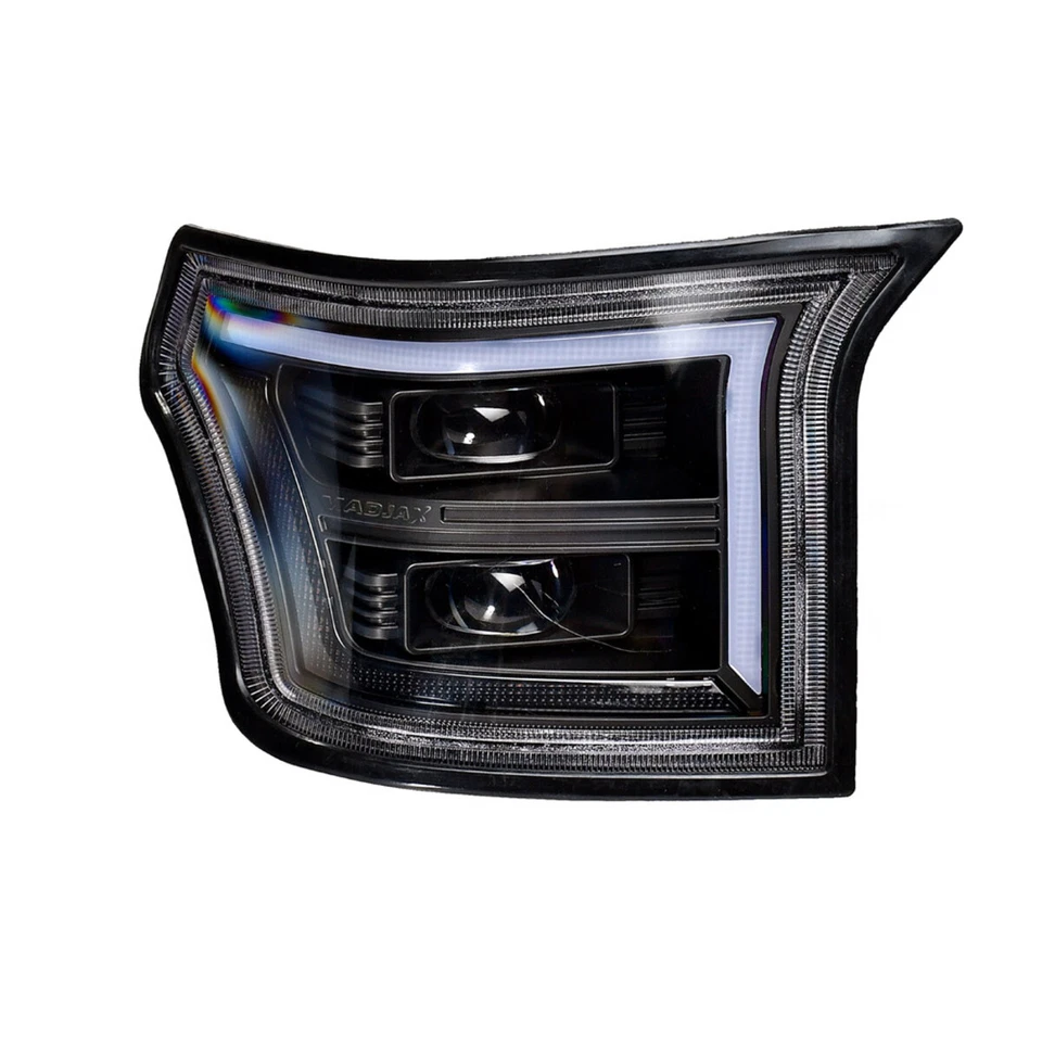 Club Car Precedent w/ Alpha Body Head light replacement Black Ultimate Headlight