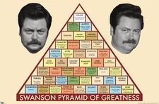 Parks and Recreation - Ron Swanson Pyramid - Poster