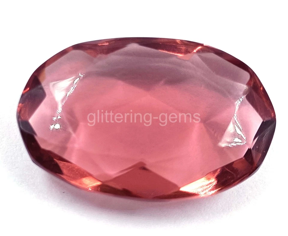 40.30 CT Smokey Quartz Redish Brown Oval Cut IGL Transparent Loose Gems 5AIC - Image 2 of 4