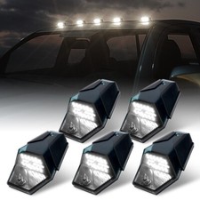 White Led Cab Roof Marker Lights Kit For 99-16 Ford F250 F350 F450 Super Duty White Led Cab Roof Marker Lights Kit For 99-16 Ford F250 F350 F450 Super Duty