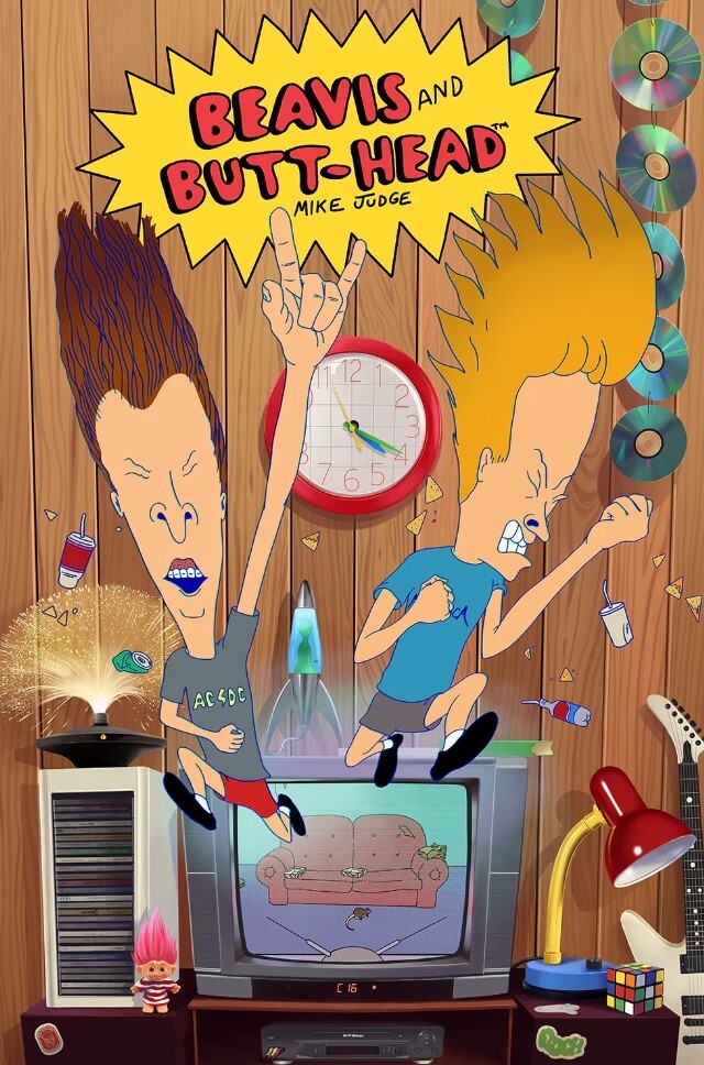 Beavis And Butt-Head Rocks Movie Film Series Poster Giclee Print