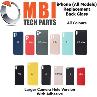 iPhone10 リアケース iPhone 13 12 11 Pro Max X XS XR 8 SE Back Glass Replacement Rear