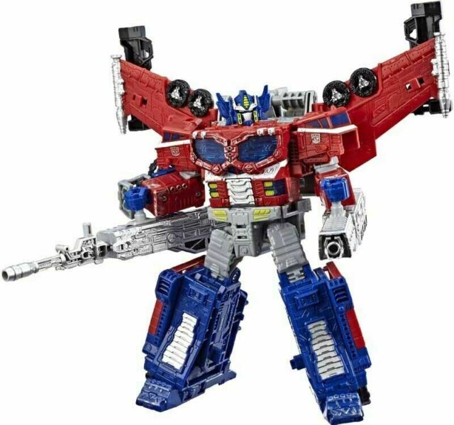 Transformers Galaxy Upgrade Optimus Prime SIEGE WFC-S40 Leader Model Figure Toys
