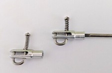 Gabelkopf M 3 oder M 4 Gewinde Alu Schnellverschluss MB 4031-3