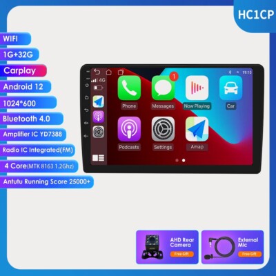 For 09-12 Silverado 1500 2500 10.1'' Android 14 Car Radio CarPlay GPS Plug & Play