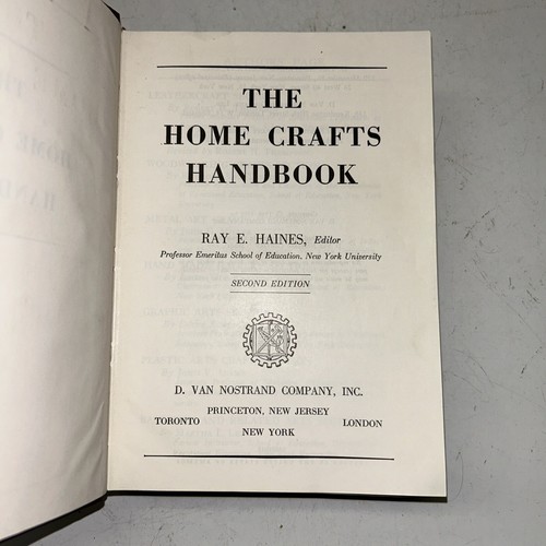 Vintage The HOME CRAFTS HANDBOOK multiple authors Von Nostrand X - Picture 9 of 17
