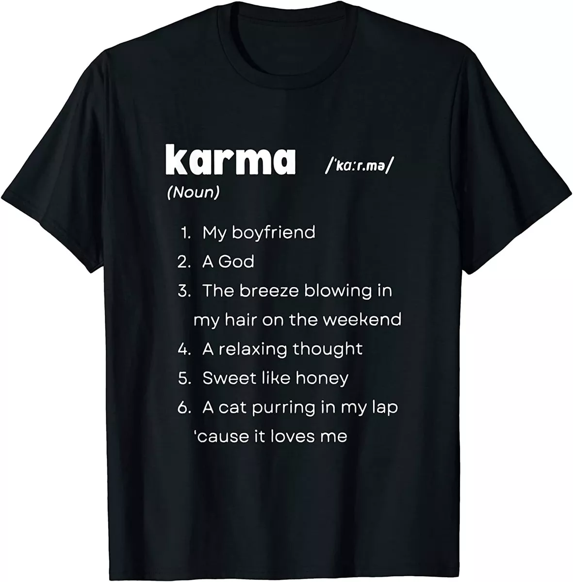Karma t cheap shirt