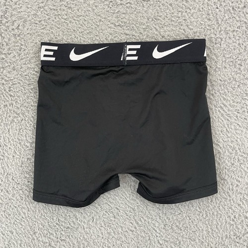 Nike Dri Fit Compression Shorts Boy's S 6-8 Black Dri-Fit Training Workout Sport - Picture 5 of 7