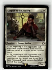 KEEPER OF THE ACCORD Fallout Commander #164 PIP(NM+)(MTG)