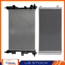 Radiator And A/C Condenser Aluminum Cooling Kit For 2015-2020 Ram ProMaster City