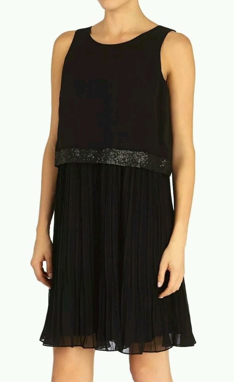 coast black walker dress
