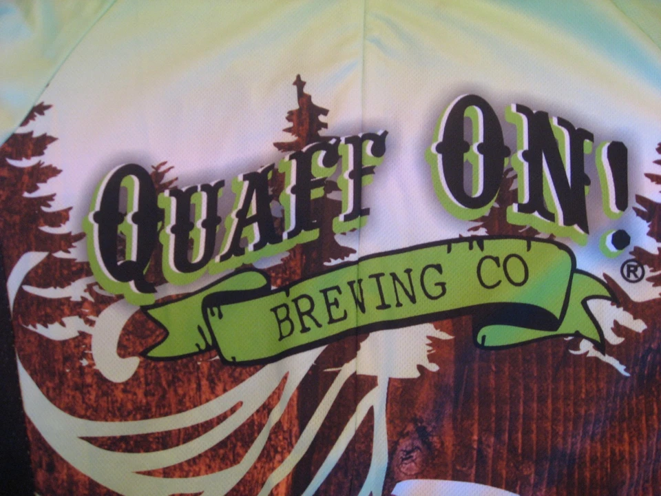 Camiseta deportiva de ciclismo de manga corta con cremallera completa para hombre con bolsillos traseros EURO-LRG Foto 2 de 4