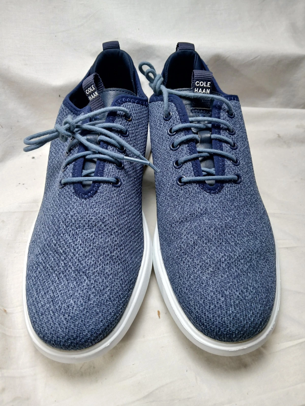 Cole Haan Grand. Os Mens 9M Stitchlite Blue Knit Oxford Casual Sneaker
Opens in a new window or tab