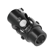 34 Round X 34 Dd Universal Steering Shaft U-joint Coupling Black